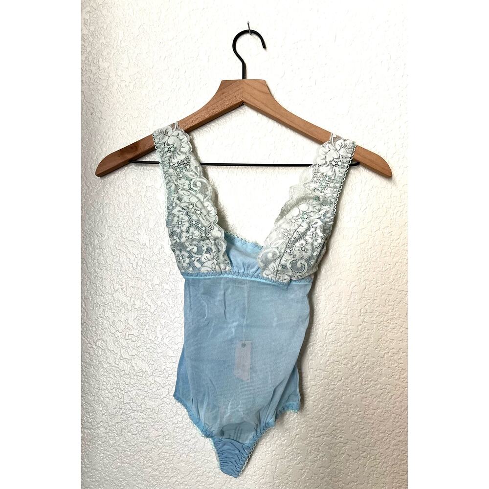 WE ARE HAH - U UP Bodysuit - French Blue - XS - NWT - Picture 4 of 8